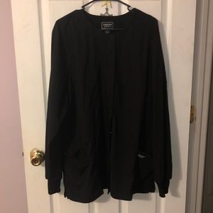Cherokee black lab coat size 2XL